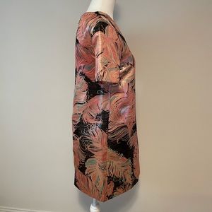 Metallic Kate Spade Shift Dress with Pockets